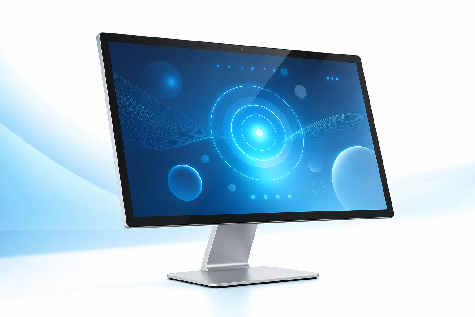 AI touch display monitor product detail